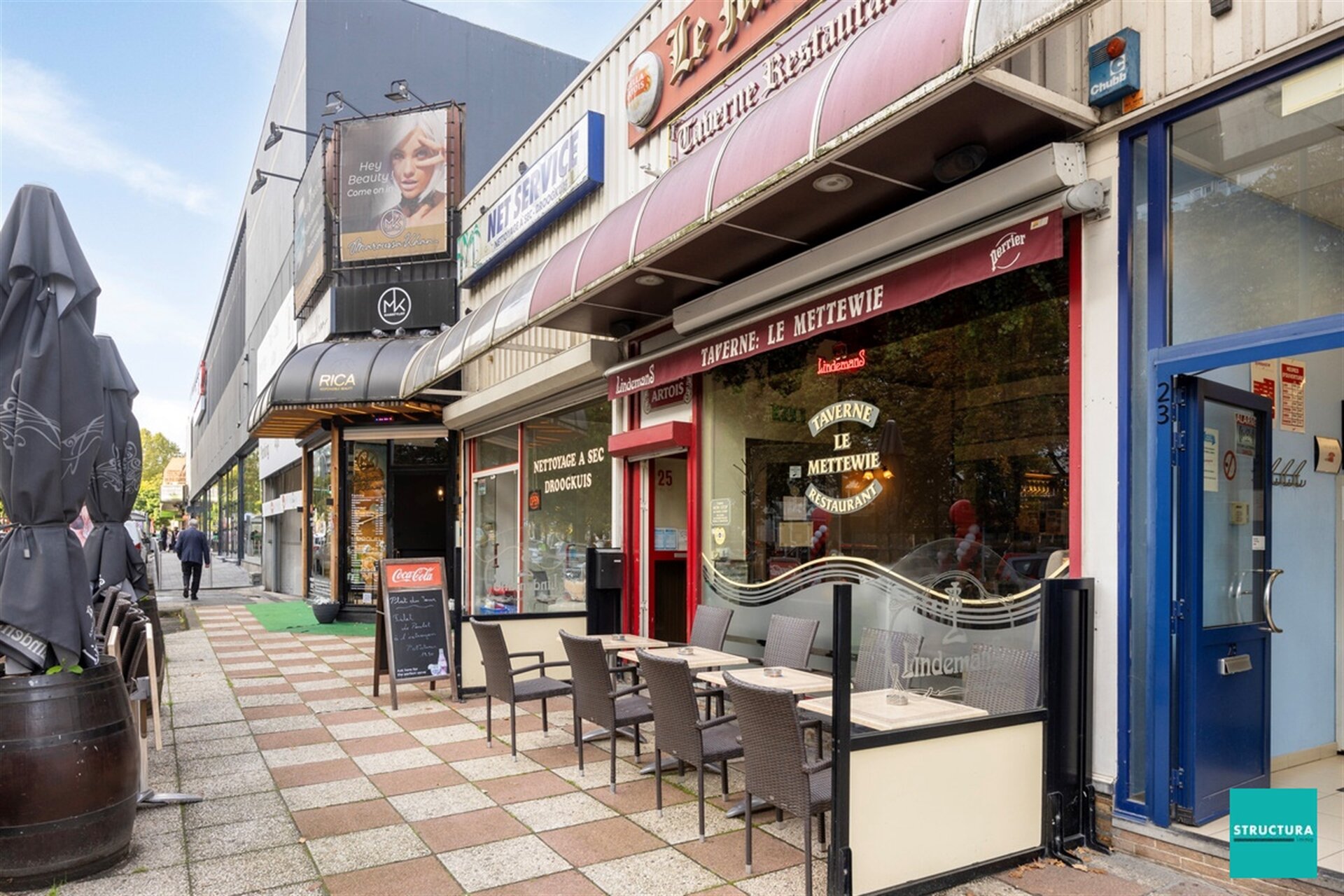 Commerce-Bureaux-Rapport à vendre à SINT-JANS-MOLENBEEK